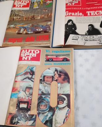 Collezione autosprint anni ‘60 -‘70