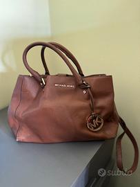 BORSA pelle marrone Michael KORS