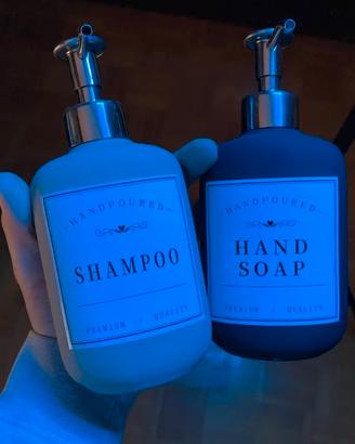 4 dispenser IKEA shampoo/sapone