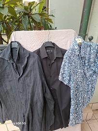 set tre camicie uomo giovane 