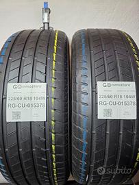 2 pneumatici bridgestone 225/60 r18 104w cu15378