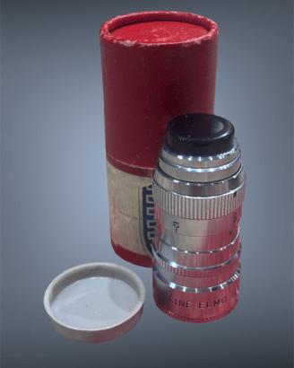 Obiettivo vintage CINE ELMO 75mm originale