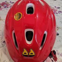 CASCHETTO BICI BIMBO/A 52/56cm 0,30KG DECATHLON 