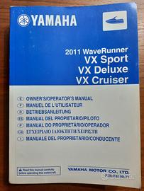 Manuale moto d'acqua Yamaha VX + Kit risciacquo