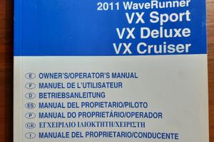 Manuale moto d'acqua Yamaha VX + Kit risciacquo