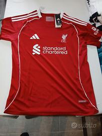 T-shirt Liverpool Adidas taglia L
