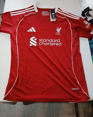T-shirt Liverpool Adidas taglia L