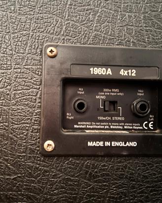 Cassa Marshall JCM900 4x12
