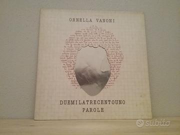 VINILE 33 GIRI o.vanoni 2301 parole 1981