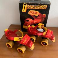 Pattini a rotelle testarossa -Gioca- Vintage