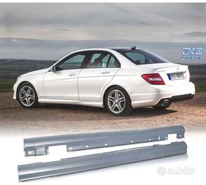 MINIGONNE LATERALI MERCEDES CLASSE C W204 LOOK AMG