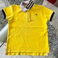 Polo bambino maniche corte gialla tg 6 Fay Junior