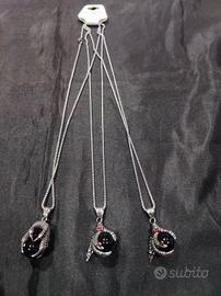 collane drago in acciaio 