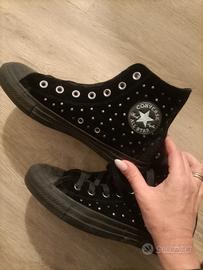 Converse nere velluto hotsell