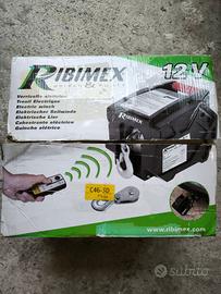 Verricello elettrico 12 Volt telecomando wireless