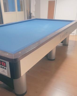 Biliardo professionale riscaldato con accessori