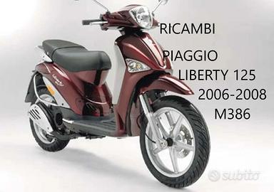 LIBERTY 125 2006 / 2007 / 2008 RICAMBI PIAGGIO FRE