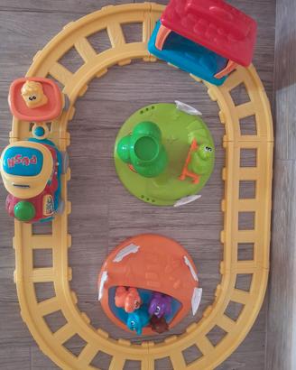 gioco pista trenino
