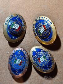lotto spille smalto antiche 