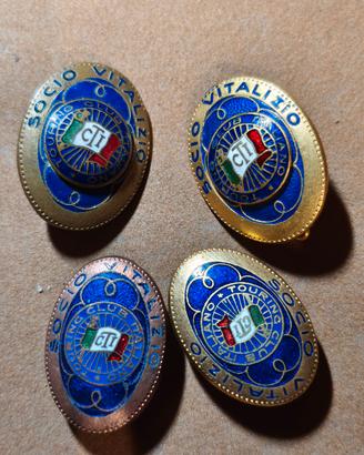 lotto spille smalto antiche 