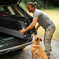 Carrello traino per bici nuovissimo