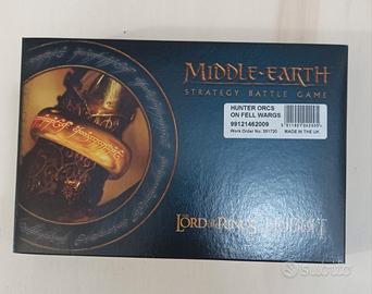 🔥 Miniature LOTR Rare - Hunter Orcs On Fell Wargs