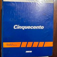 Manuale assistenza tecnica Fiat 500 - 1991