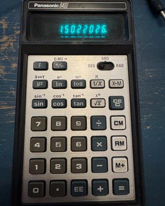 Calcolatrice Panasonic 8401