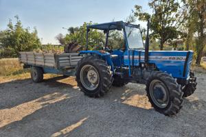 Landini 6830 + Rimorchio Idraulico Trilaterale