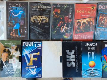 videocassette in blocco