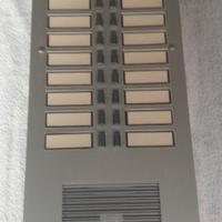 pulsantiera citofono da esterno alluminio urmet
