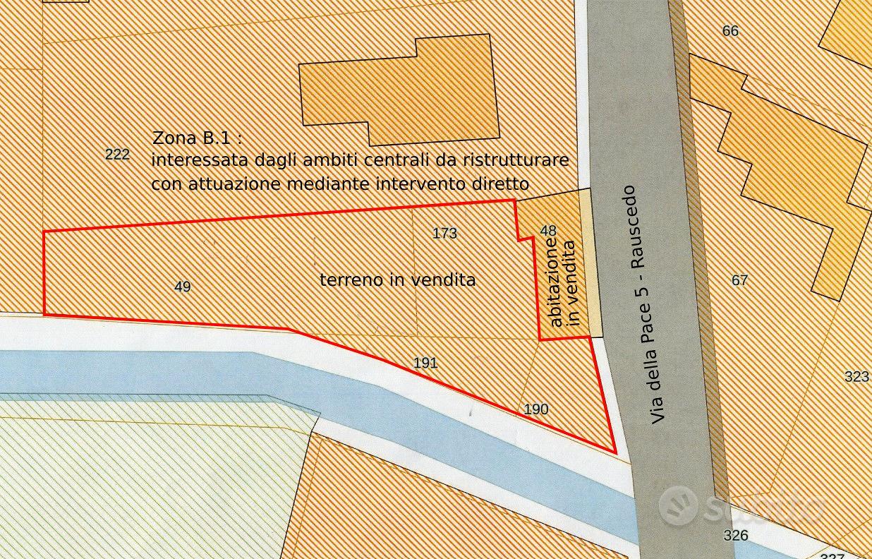 Terreno adiacente a casa senza terreno - Altro