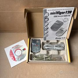 Vintage adattatore ISDN DrayTek mini Vigor 128 USB