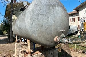 Cisterna per acqua in ferro 4000l