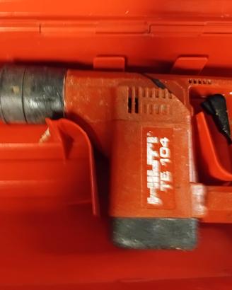 Hilti te 104 con custodia e punte