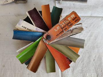 Mazzetta vernici auto epoca Opel BMW VW Audi NSU