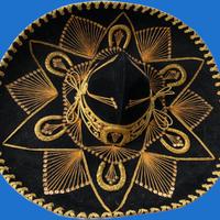 Sombrero messicano ricamato