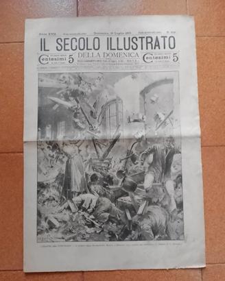 giornale completo secolo illustrato 16 luglio 1905