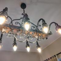 lampadari in ferro battuto antichi
