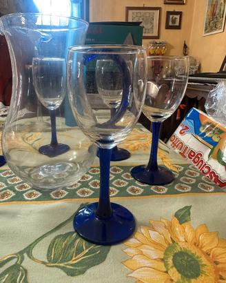 Bicchieri e caraffa