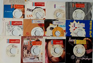  N 12 dischi 45 giri Juke Box etichette originali 