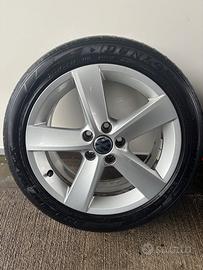Cerchi lega vW Polo 6r da 16 pollici con gomme