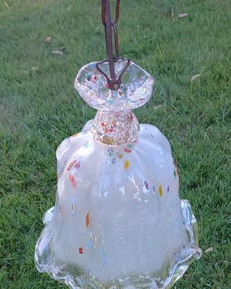 Coppia lampadari Murano