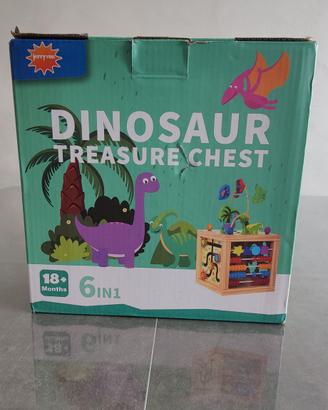 cubo dei dinosauri 6 in 1