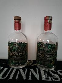 bottiglie vuote Rum  Don Papa