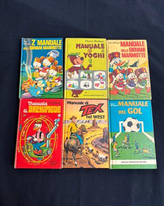 Vari manuale Walt Disney vintage