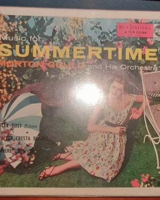 7" 45 GIRI - MORTON GOULD - MUSIC FOR SUMMERTIME
