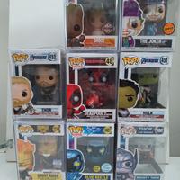 Funko pop Dragonball e marvel