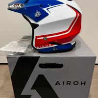 Airoh Casco Trr S KEEN BLUE/RED GLOSS