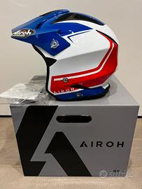 Airoh Casco Trr S KEEN BLUE/RED GLOSS